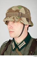  Photos Wehrmacht Soldier in uniform 4 Nazi Soldier WWII head helmet 0002.jpg